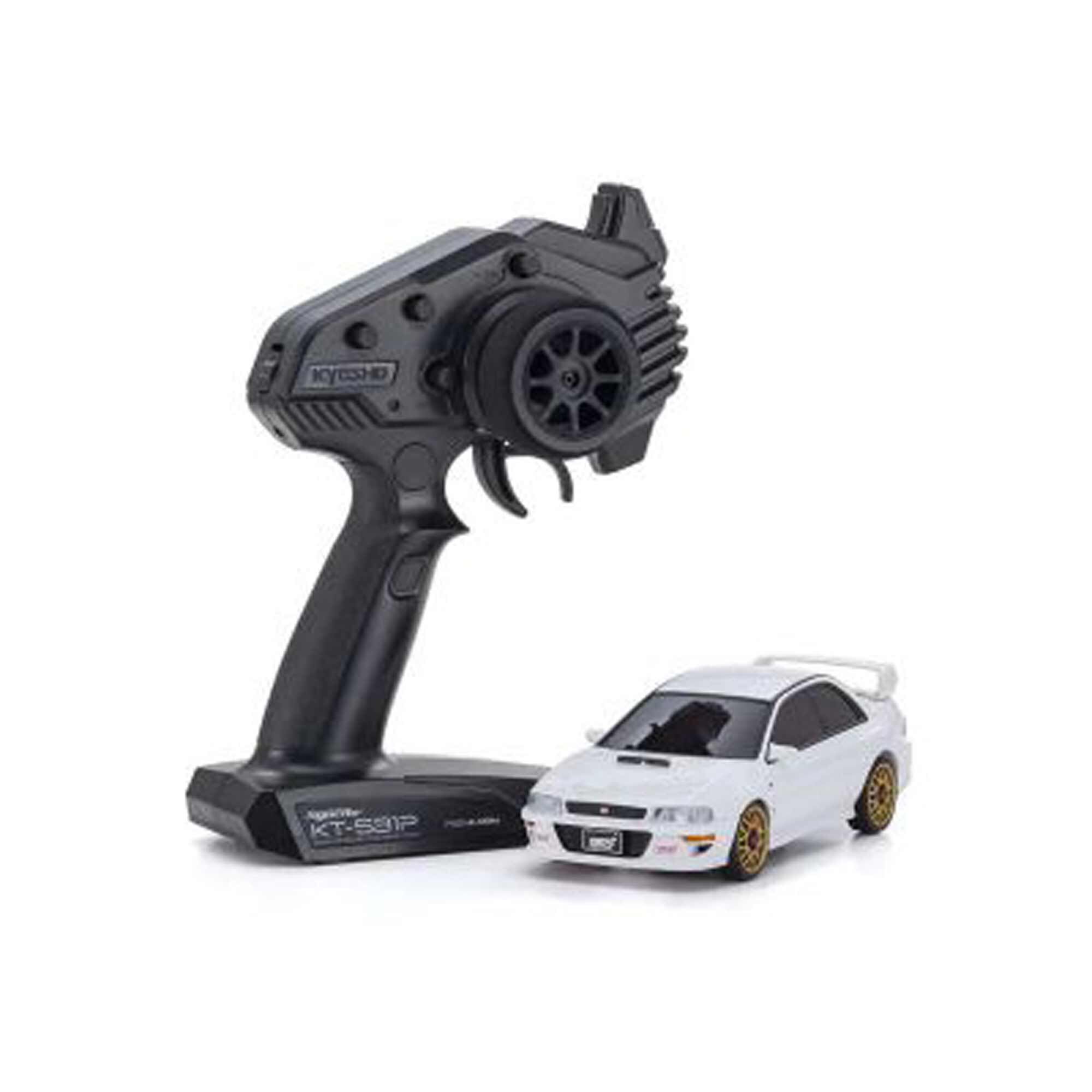 Kyosho 1/28 Subaru Inpreza 22B-STi MINI-Z AWD RTR, White