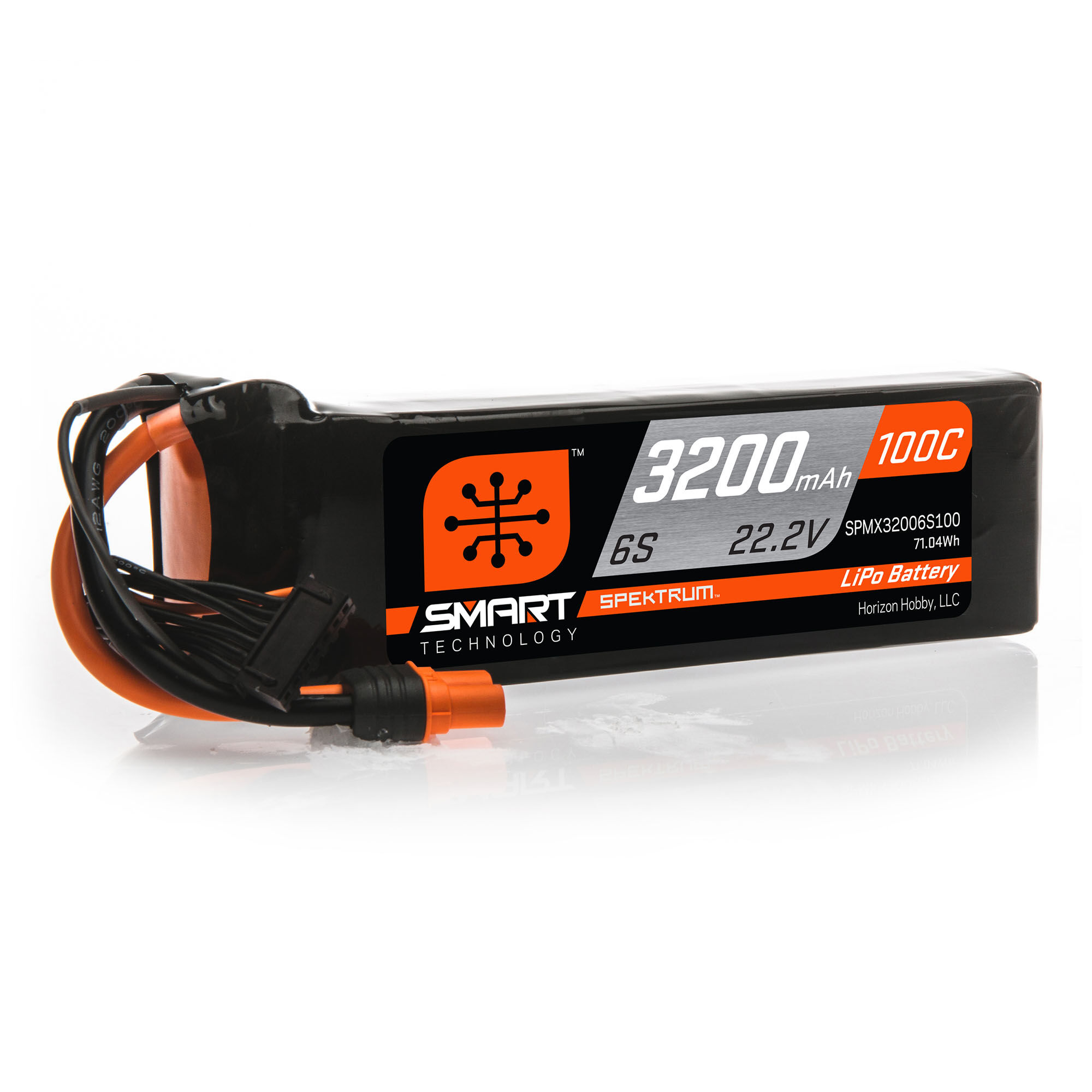 Spektrum Accessories 22.2V 3200mAh 6S 100C Smart LiPo Battery: IC5