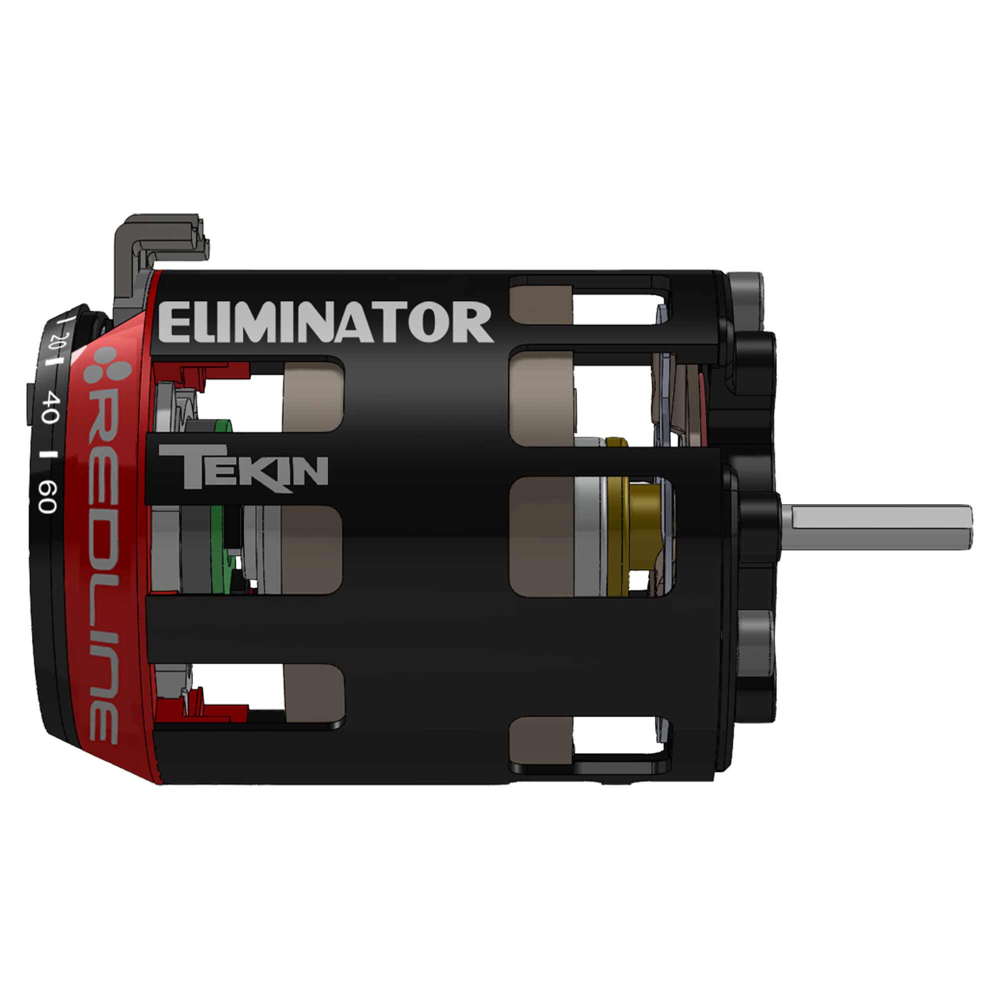 Tekin Tekin Eliminator Gen4 Sensored Brushless Drag Racing Motor, 21.5T