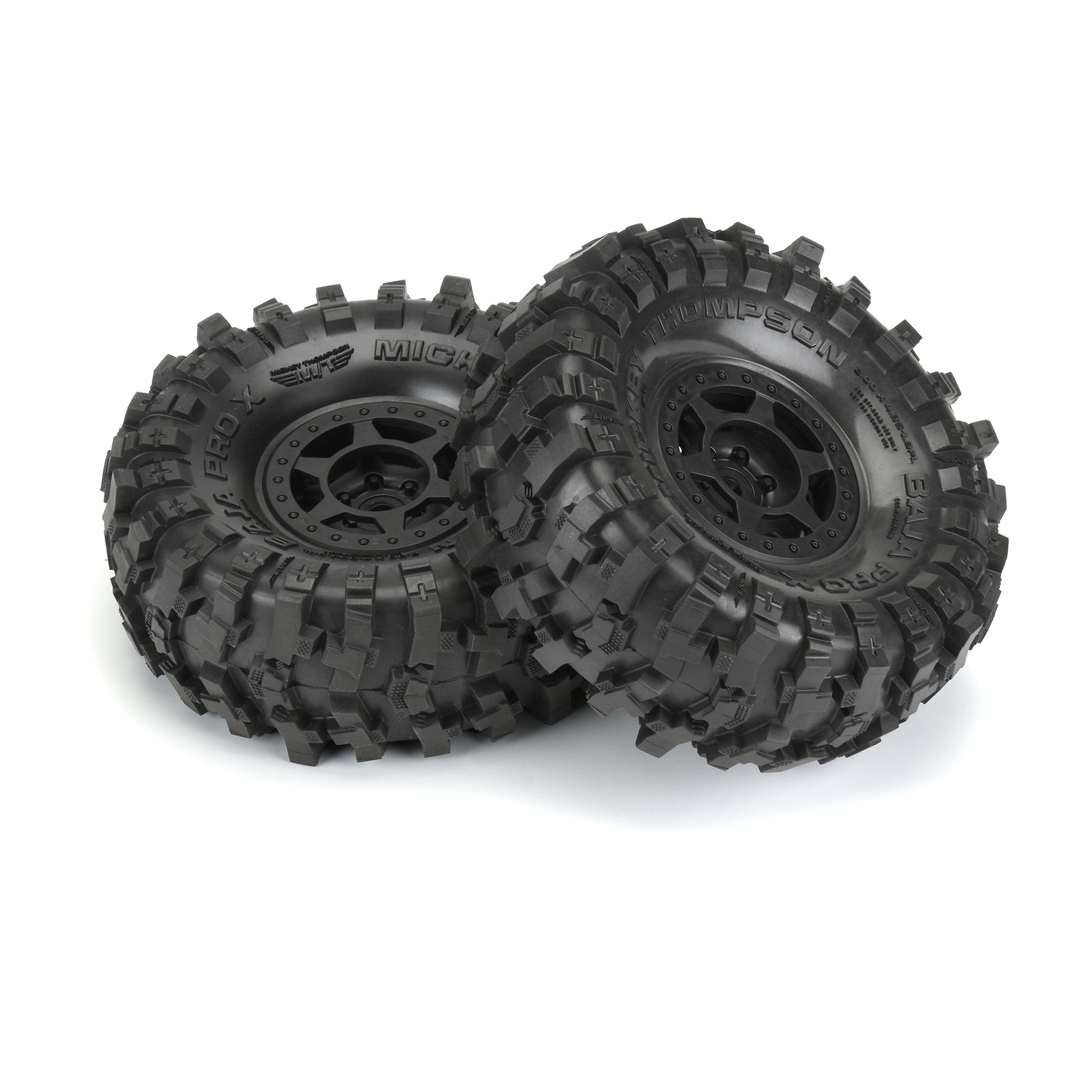 Pro-Line Racing 1/10 Mickey Thompson Baja Pro X G8 F/R 1.9" MTD 12mm Blk Holcomb (2)