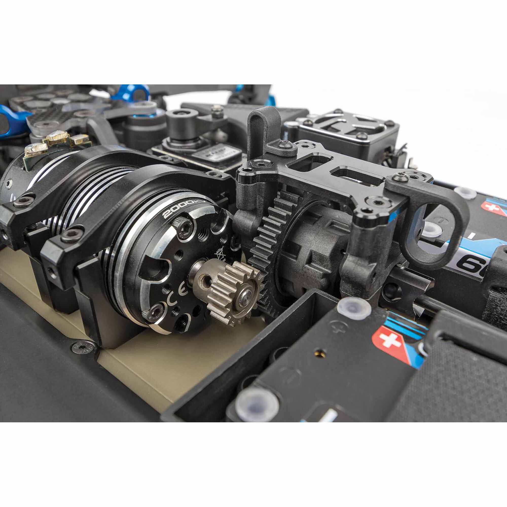 Team Associated 1/8 RC8T4e 4x4 Electric Truggy Team Kit, Gearbox Upgrade