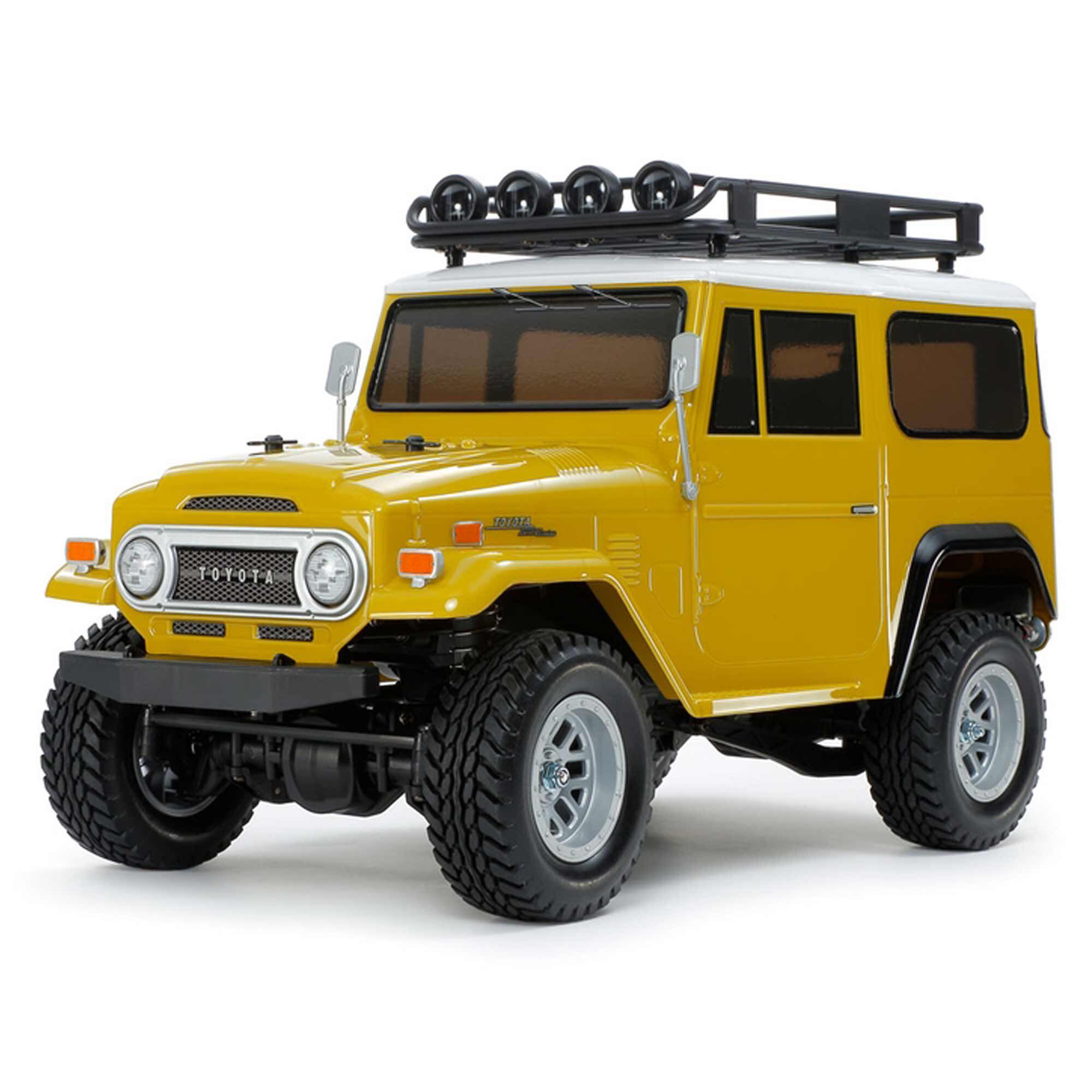 Tamiya 1/10 R/C Toyota Land Cruiser 40 (Yellow Painted Body) (CC-02)