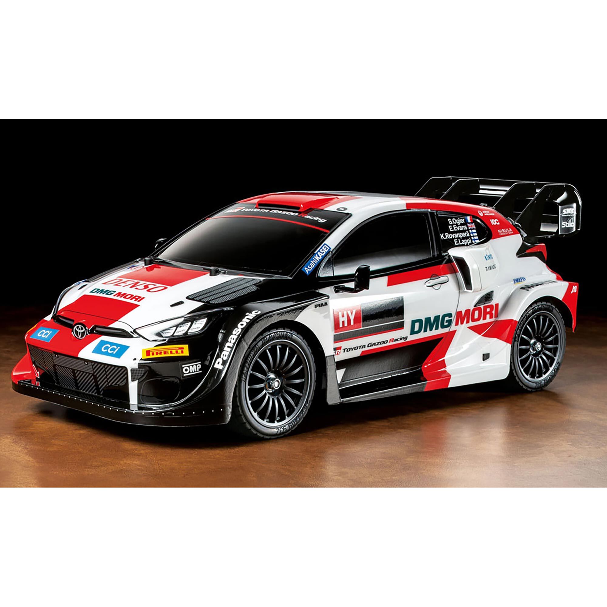 Tamiya 1/10 Toyota GAZOO WRT/GR Yaris Rally1 TT-02 4x4 On-Road Rally Kit
