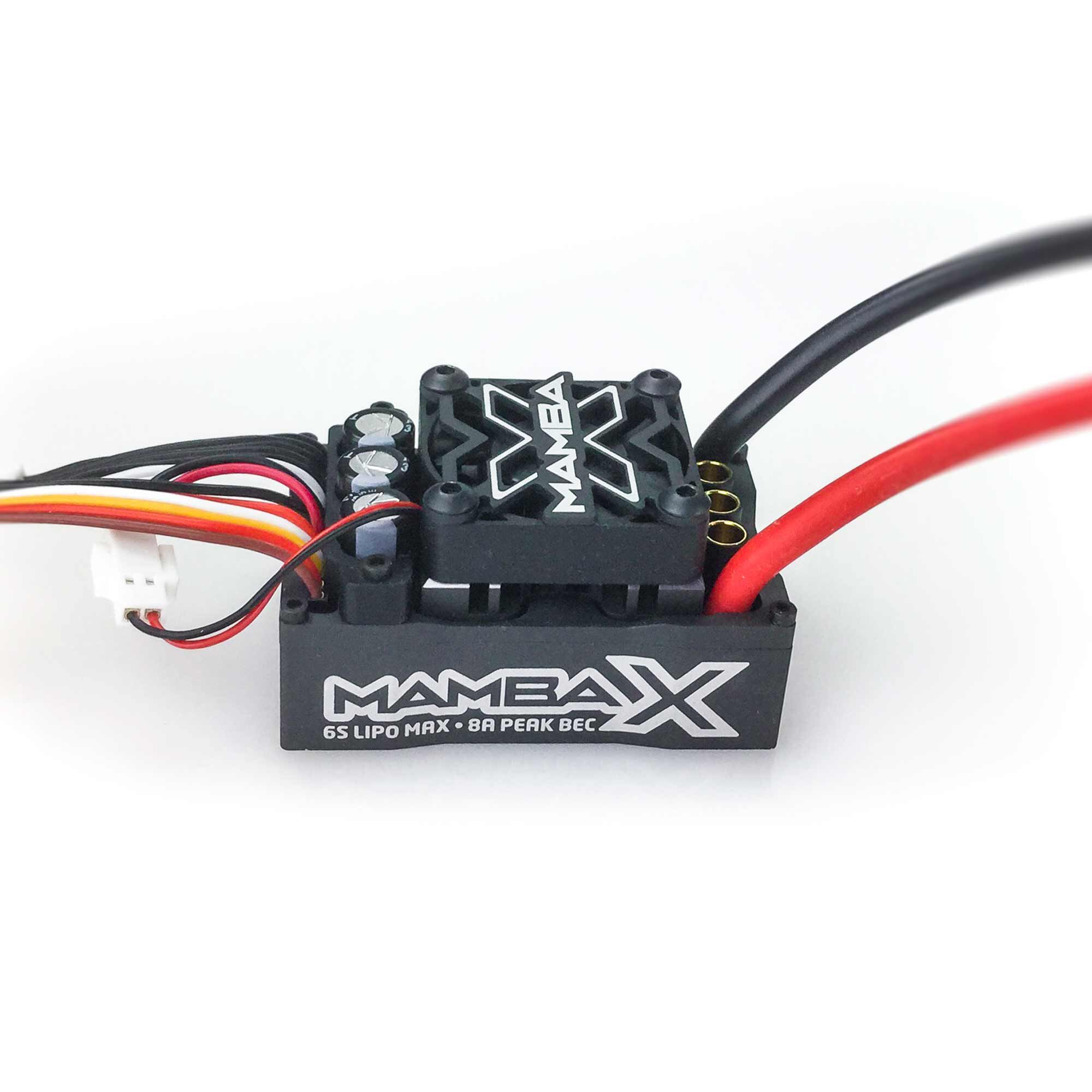 Castle Creations MAMBA X SCT Brushless ESC / 1412-2100KV 5mm Sensored Motor Combo