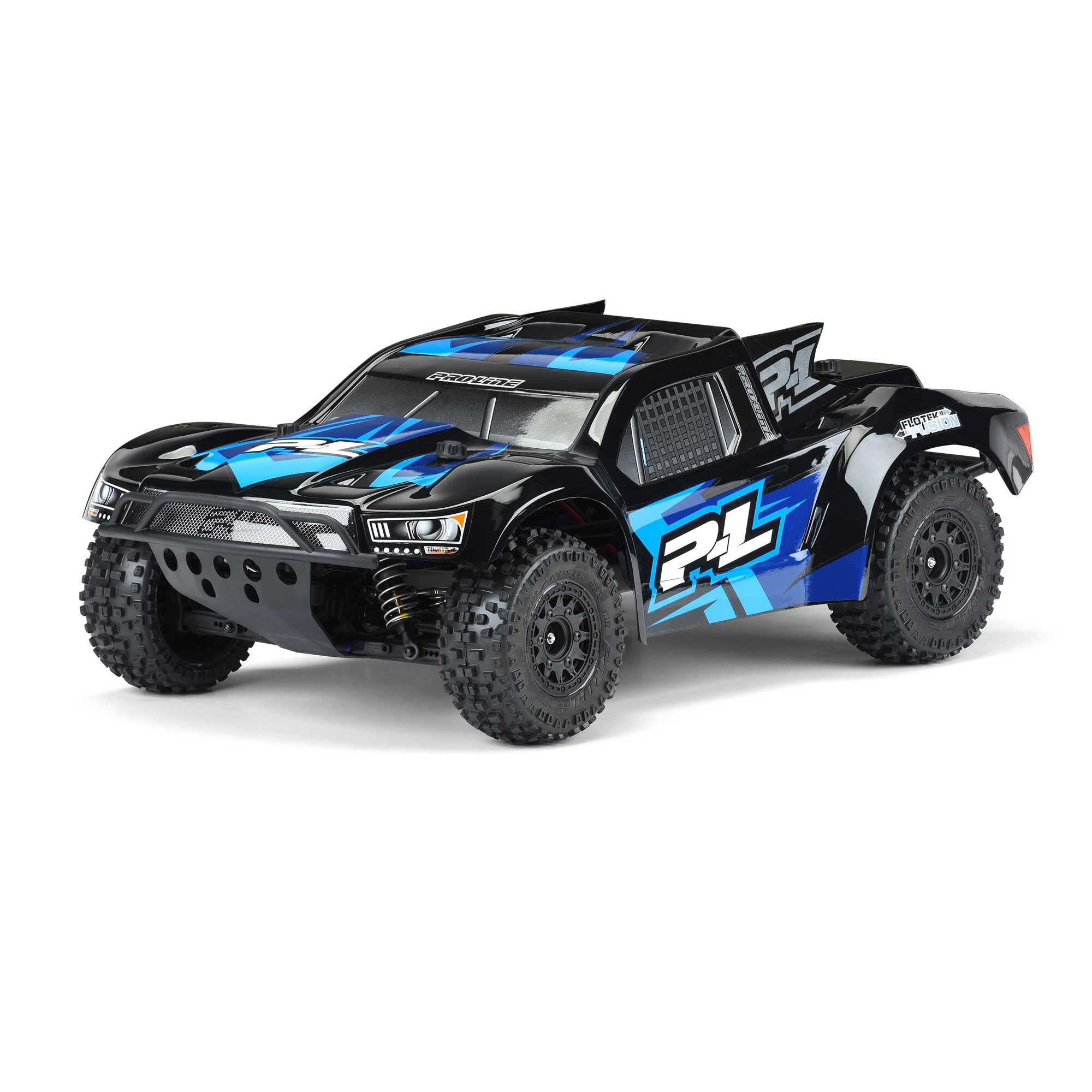 Pro-Line Racing 1/10 Pre-Cut Flo-Tek Fusion Tough-Color Black Body: Short Course