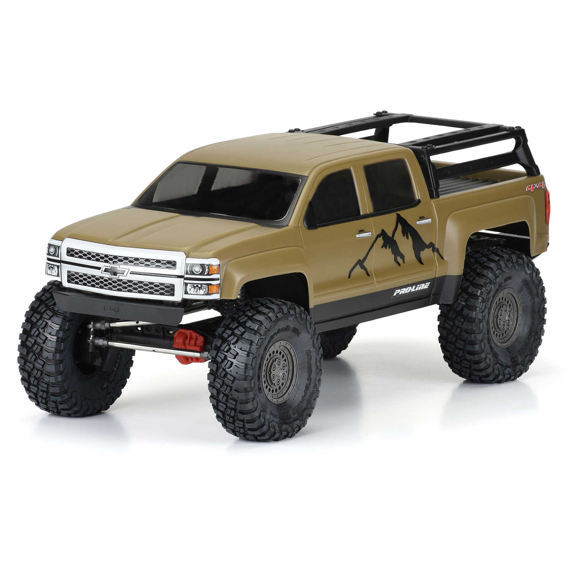 Pro-Line Racing 1/10 2015 Chevrolet Silverado Clear Body 13.9" WB