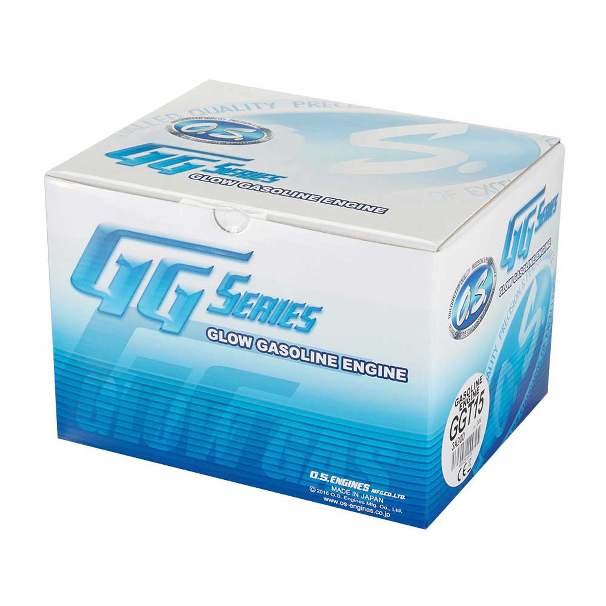 OS Engines GGT15 15cc Gas/Glow Ignition 2-Cycle Engine with Muffler