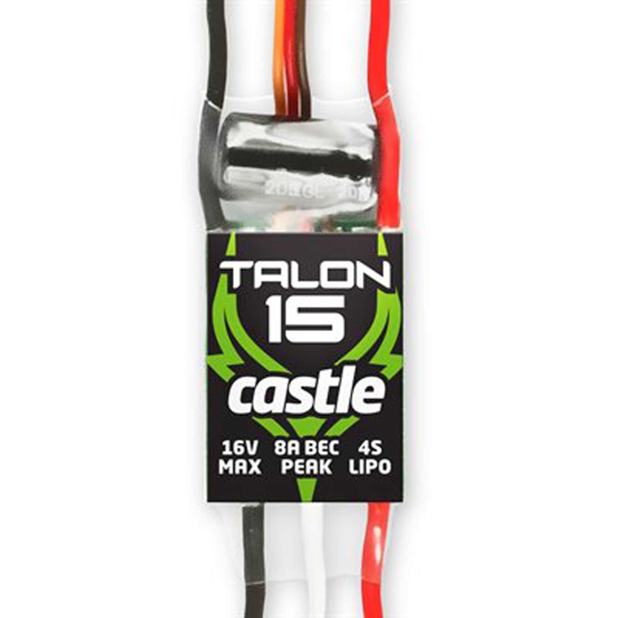 Castle Creations Talon 15-Amp 17V ESC with 8-Amp BEC
