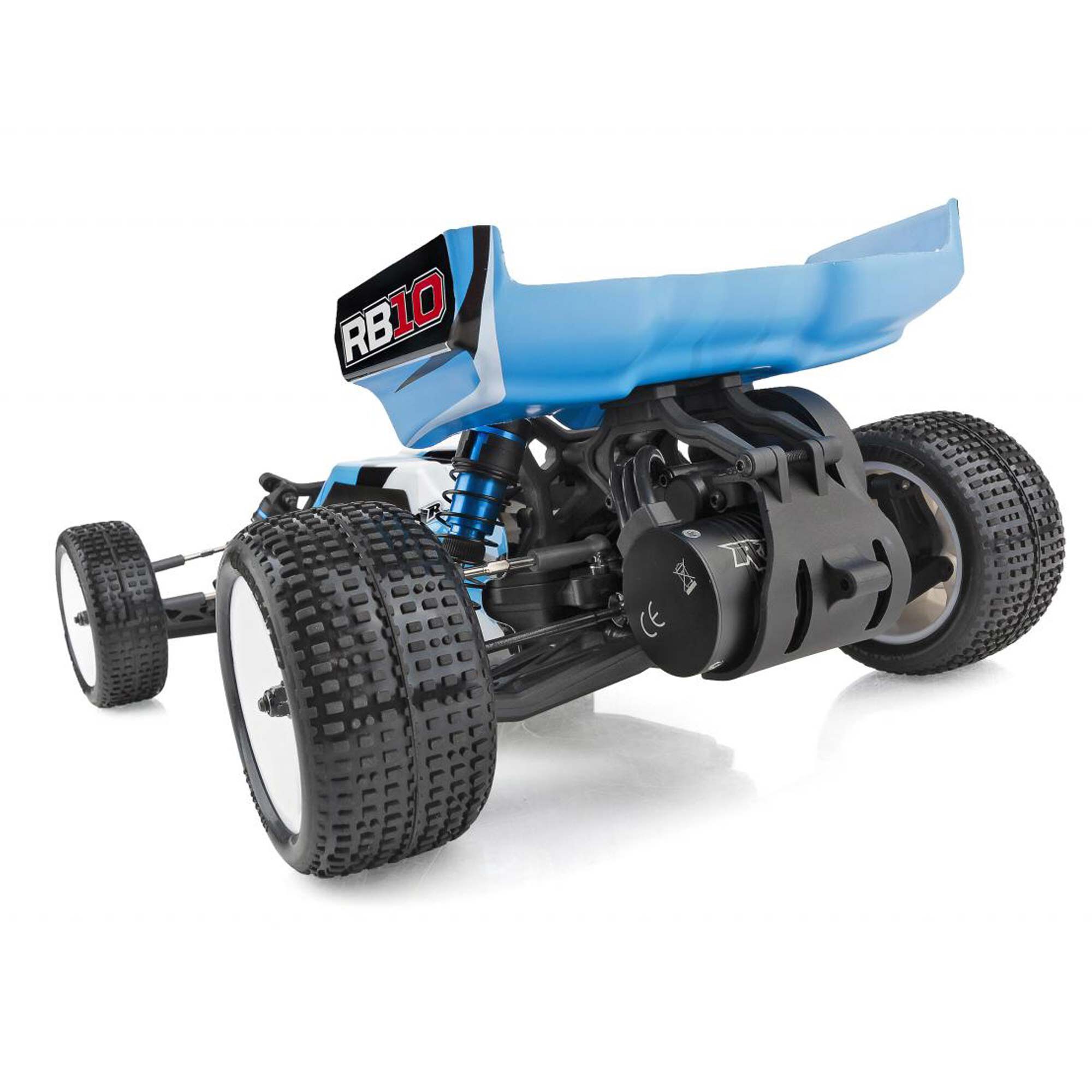 Team Associated 1/10 RB10 2WD Buggy RTR, Blue, LiPo Combo