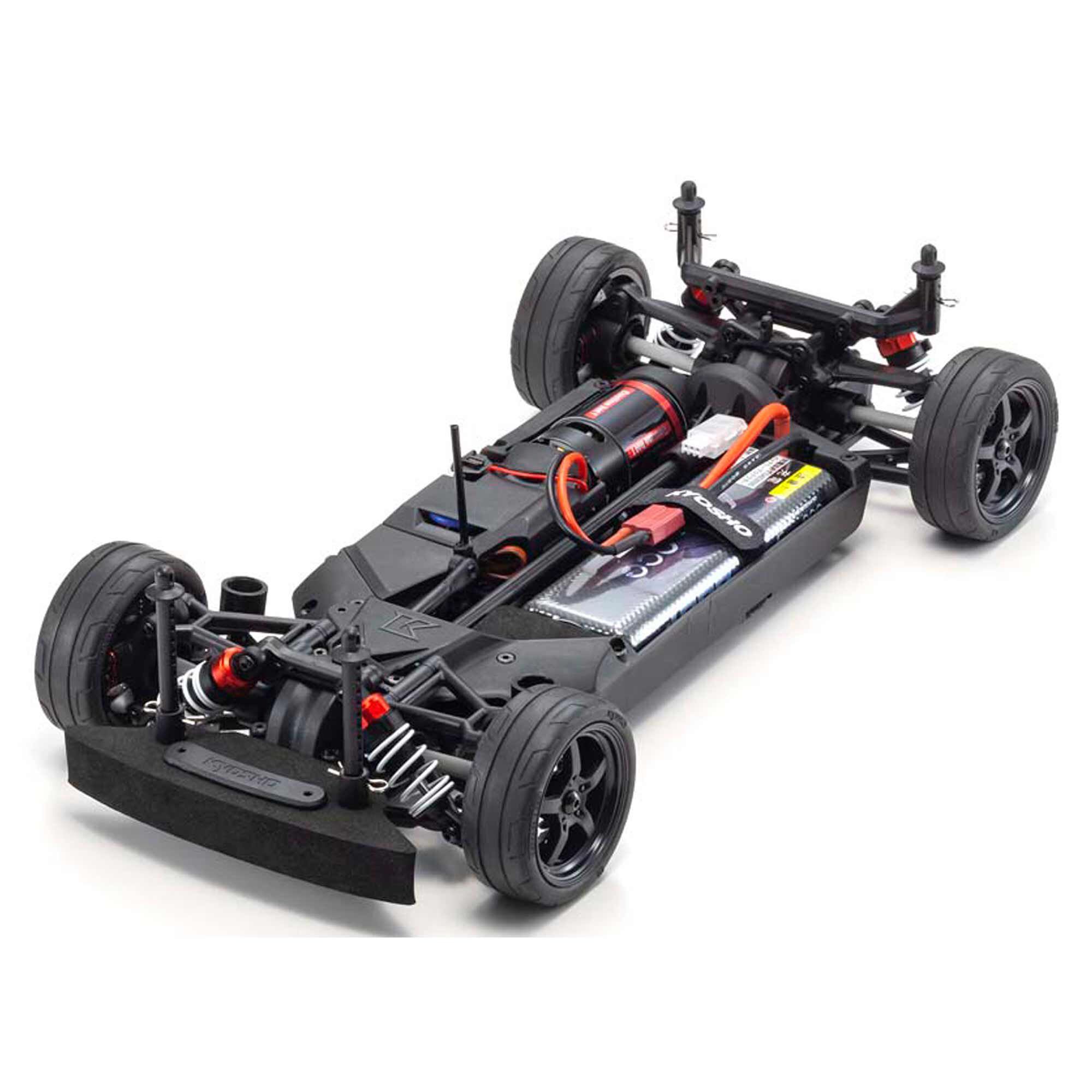 Kyosho 1/10 2021 Toyota Tundra Wide Body Fazer Mk2 FZ02L Brushed 4x4 On-Road Touring RTR, Inferno