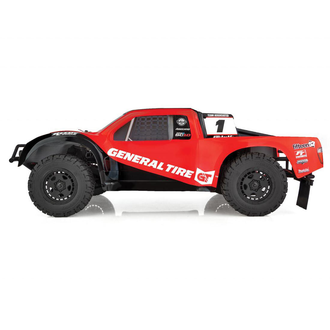 Team Associated 1/10 General Tire Pro4 SC10 RTR, 3S LiPo Combo