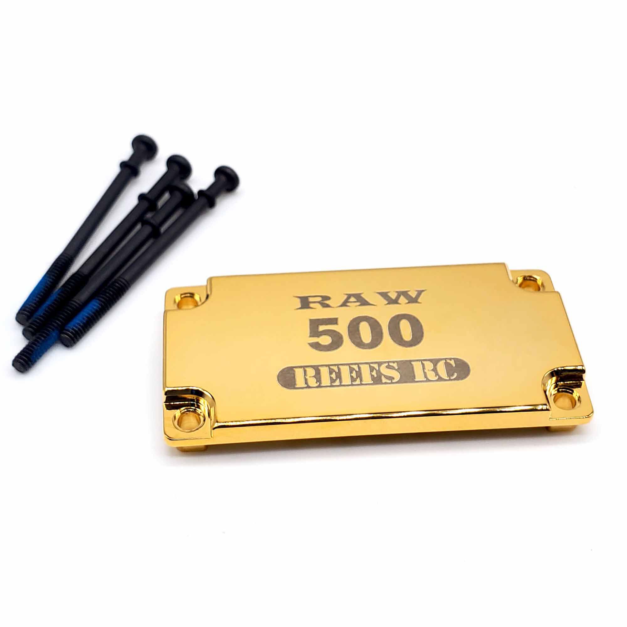 REEFS RC Brass Bottomz : RAW500 Bottom Case
