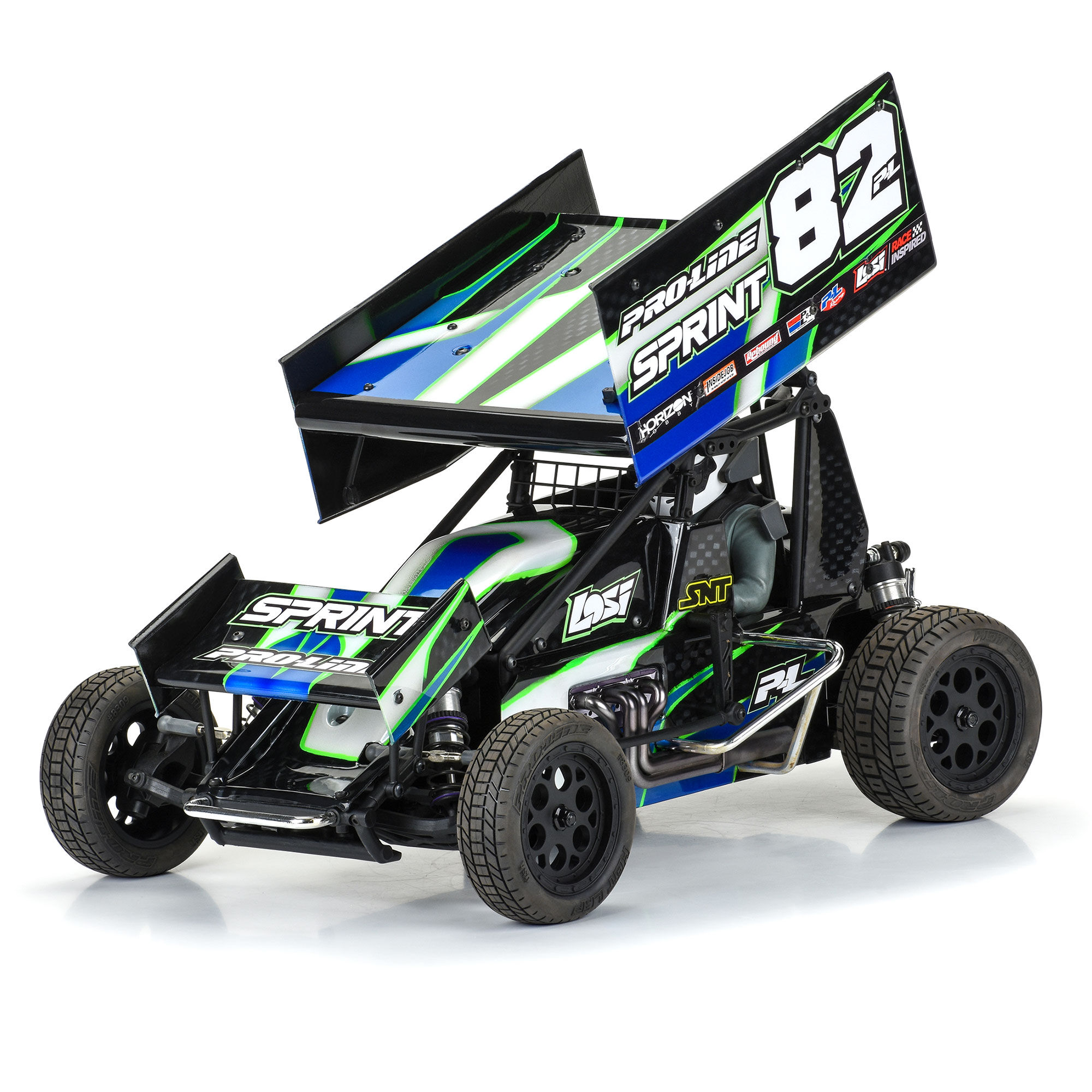 Pro-Line Racing 1/10 Sprint Car Light Weight Clear Body Panel Kit: Losi Sprint Car