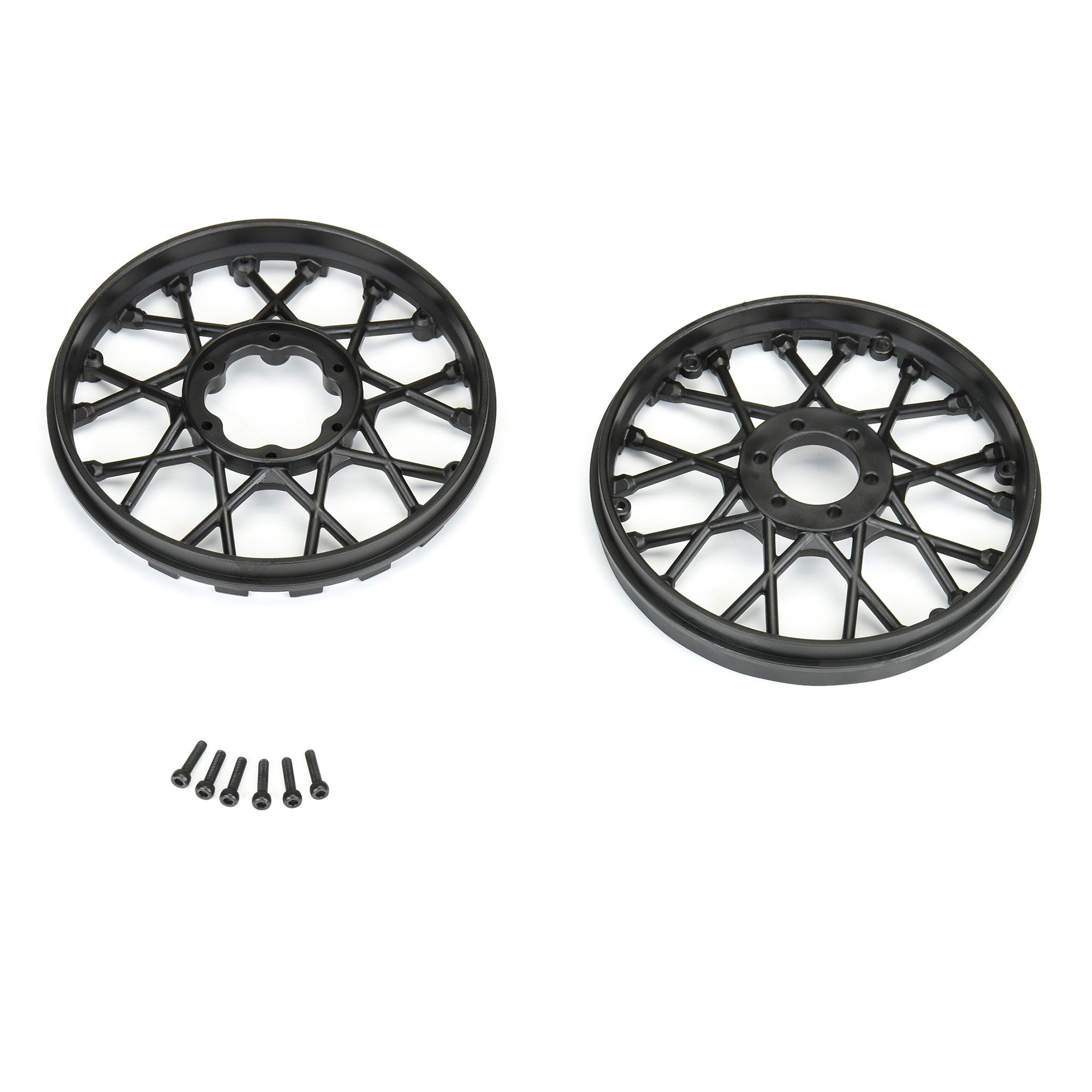 Pro-Line Racing 1/4 Supermoto Front Wheel Black: Promoto-MX/SM