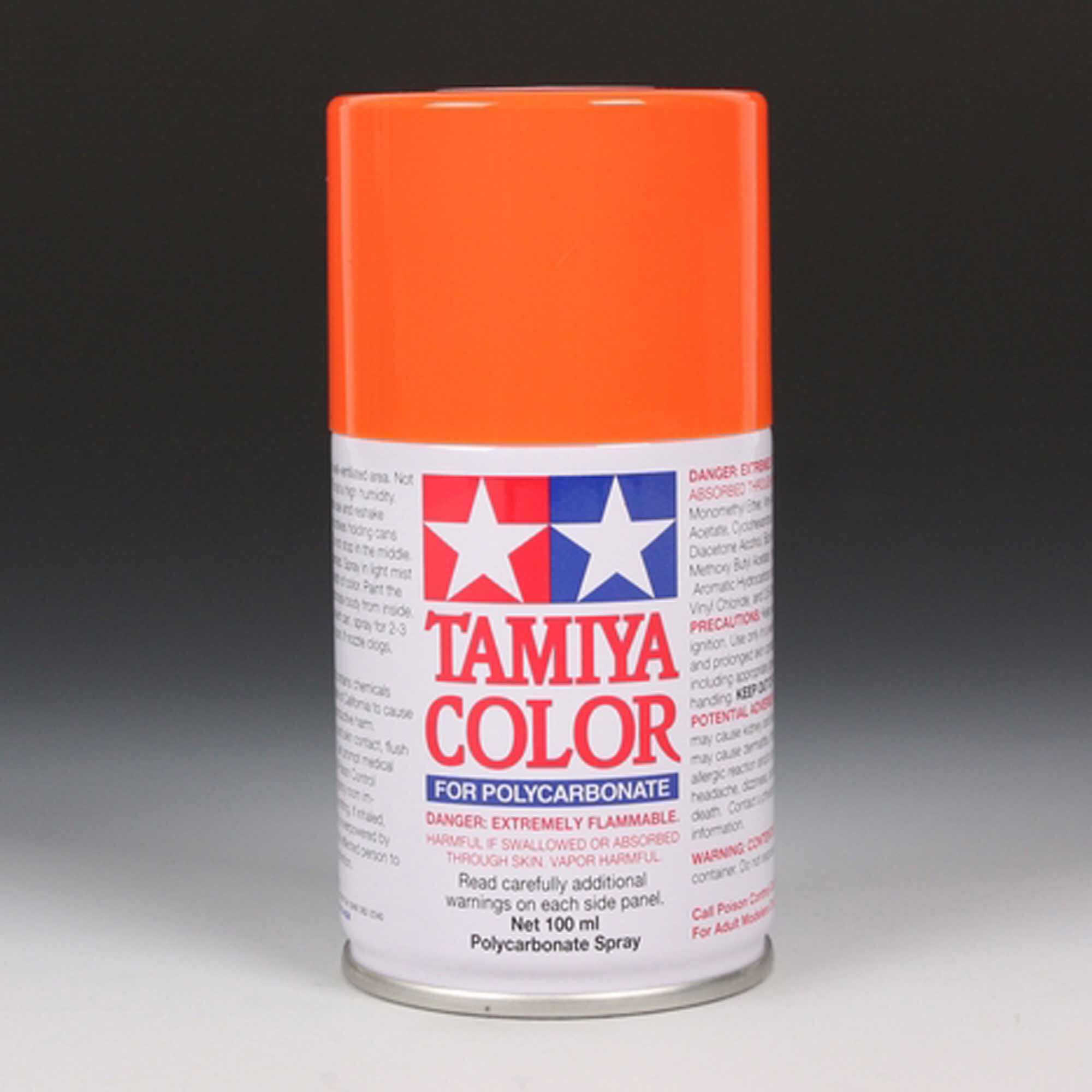 Tamiya Polycarbonate PS-7 Orange, Spray 100 ml