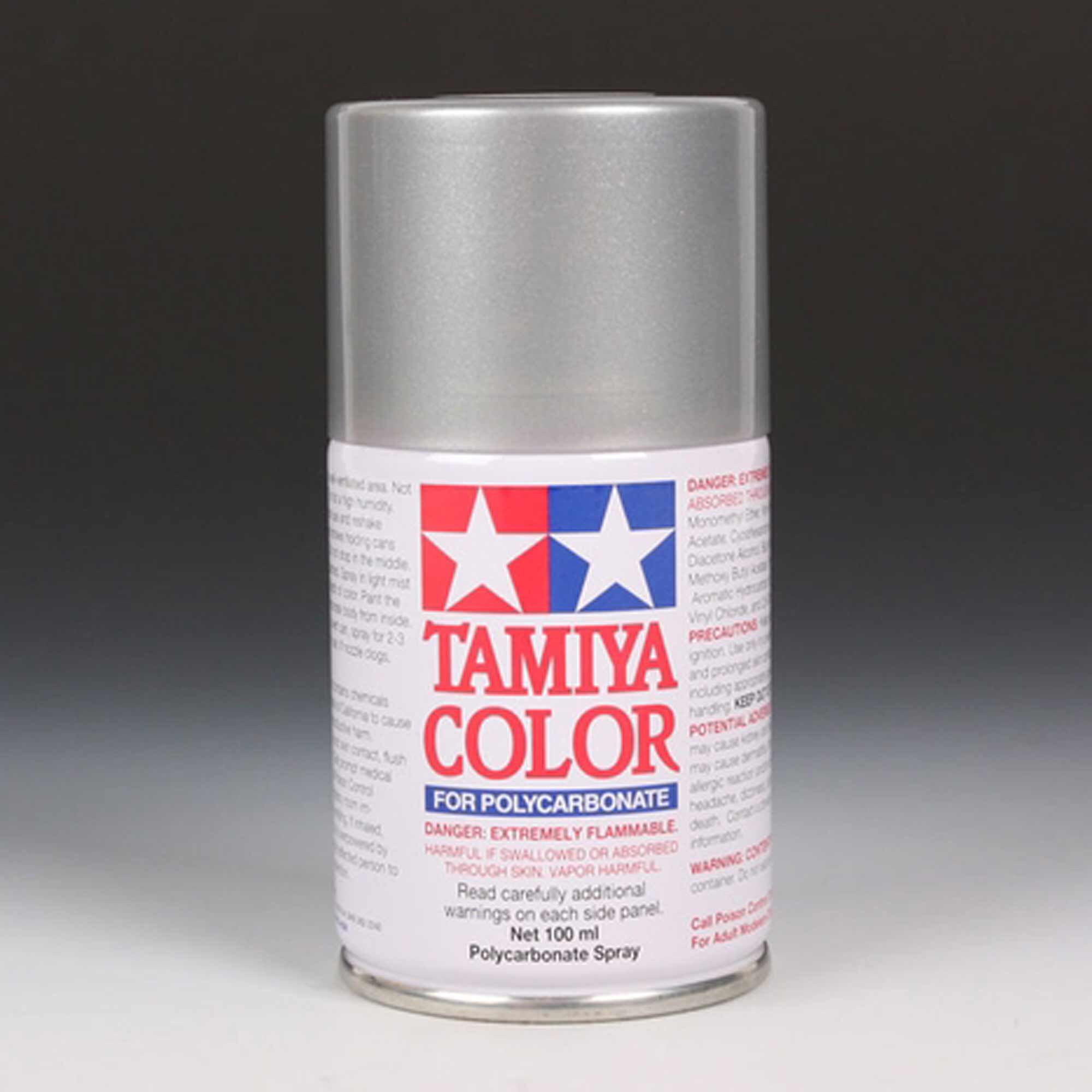 Tamiya Polycarbonate PS-41 Bright Silver, Spray 100 ml