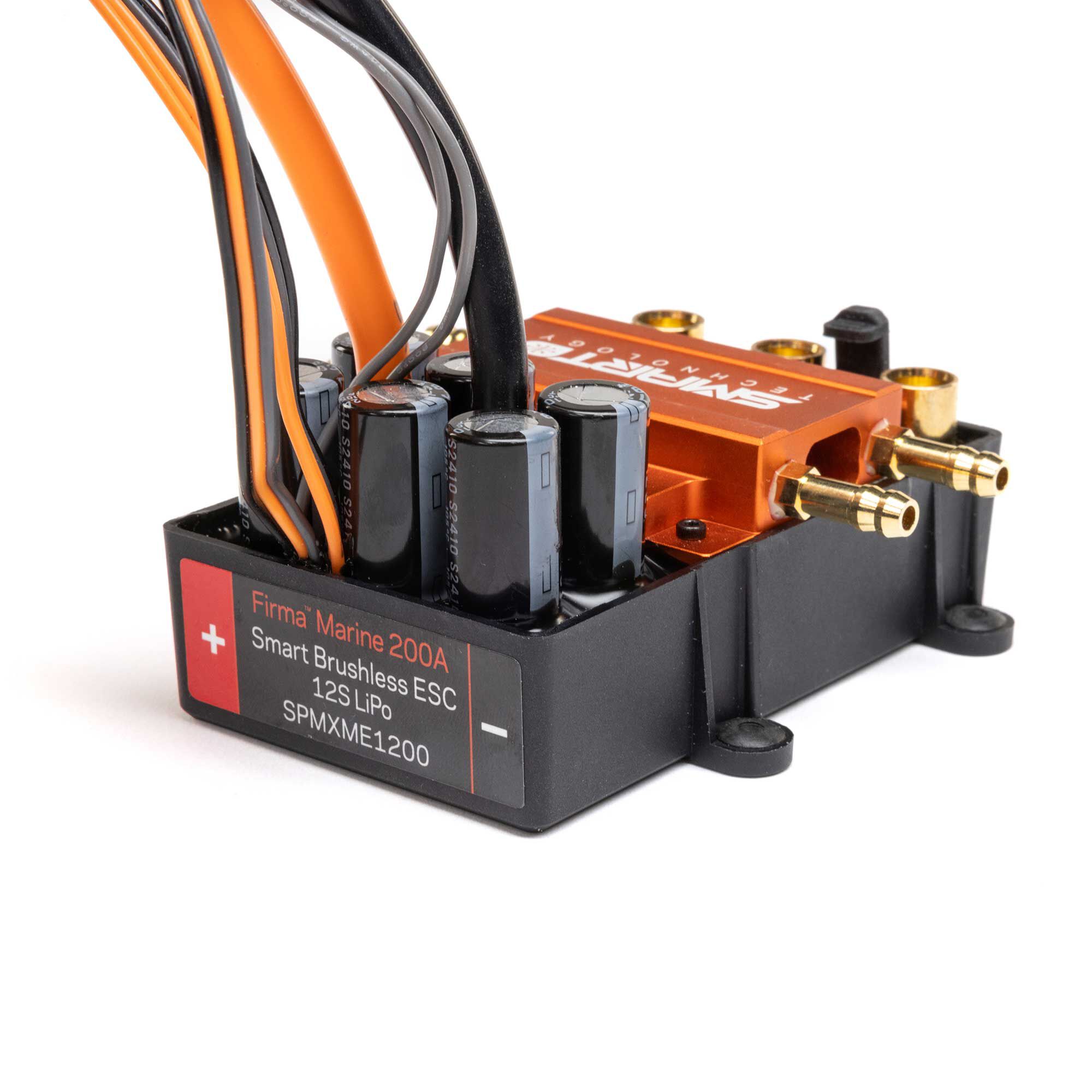 Spektrum Accessories Firma 200A Brushless Smart Marine ESC, 12S