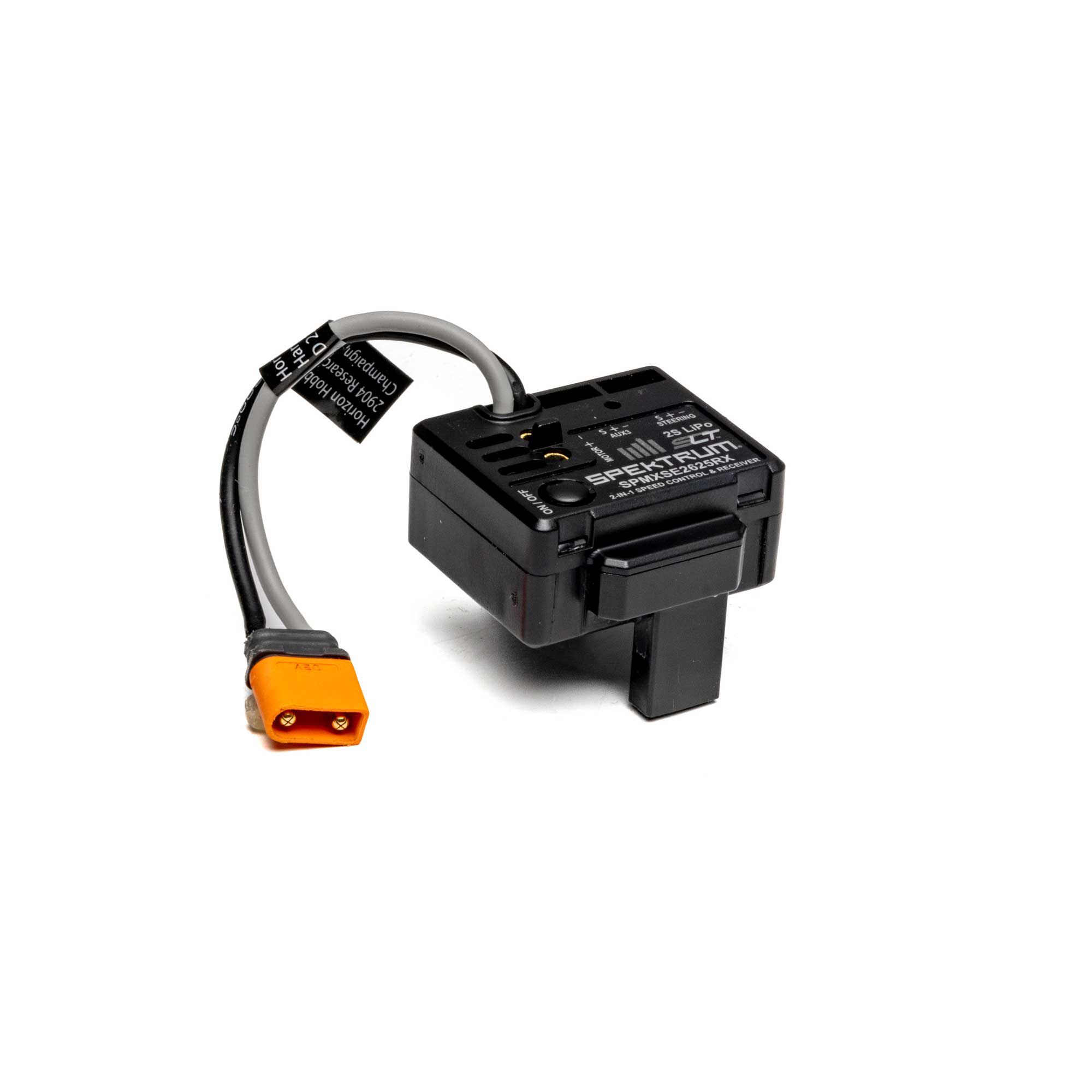 Spektrum Accessories 25A SLT 2-in-1 ESC / Receiver Combo: GROM