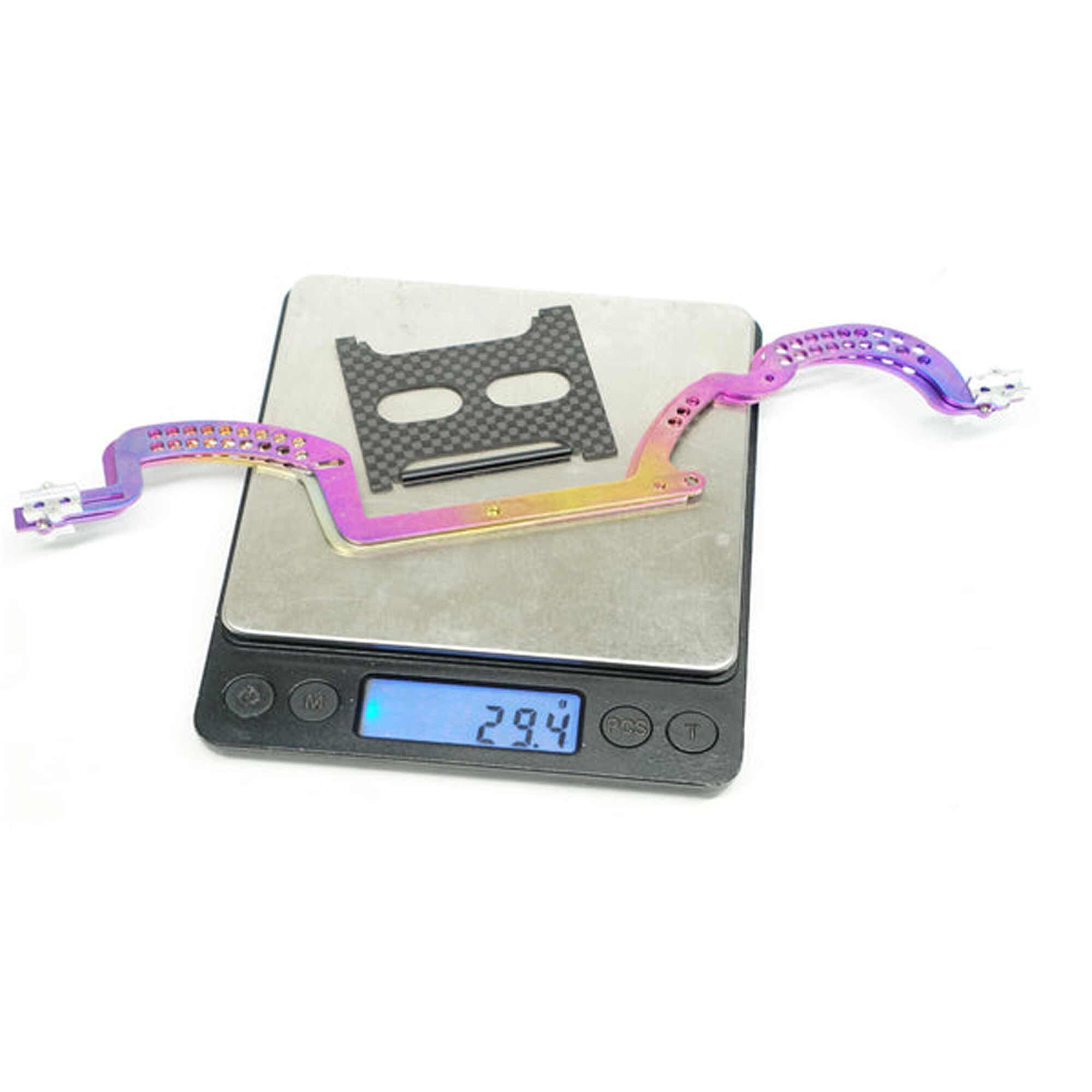 Furitek Grasshopper Titanium Frame Kit, Rainbow: TRX-4M