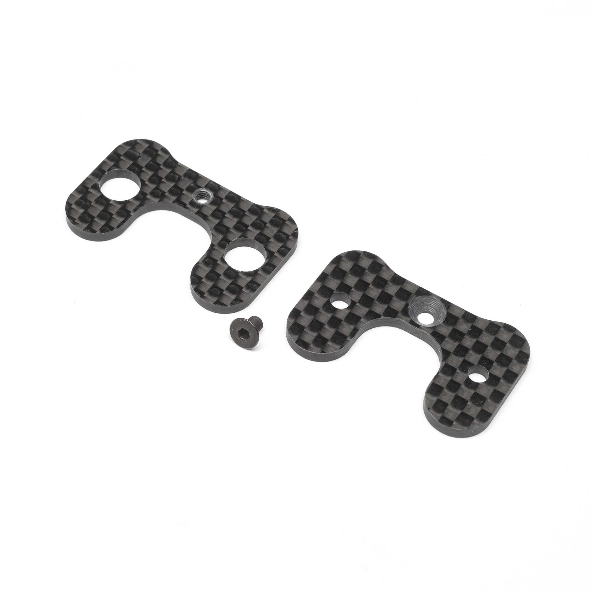 Team Losi Racing Carbon Wing Riser, 4mm: 22 5.0