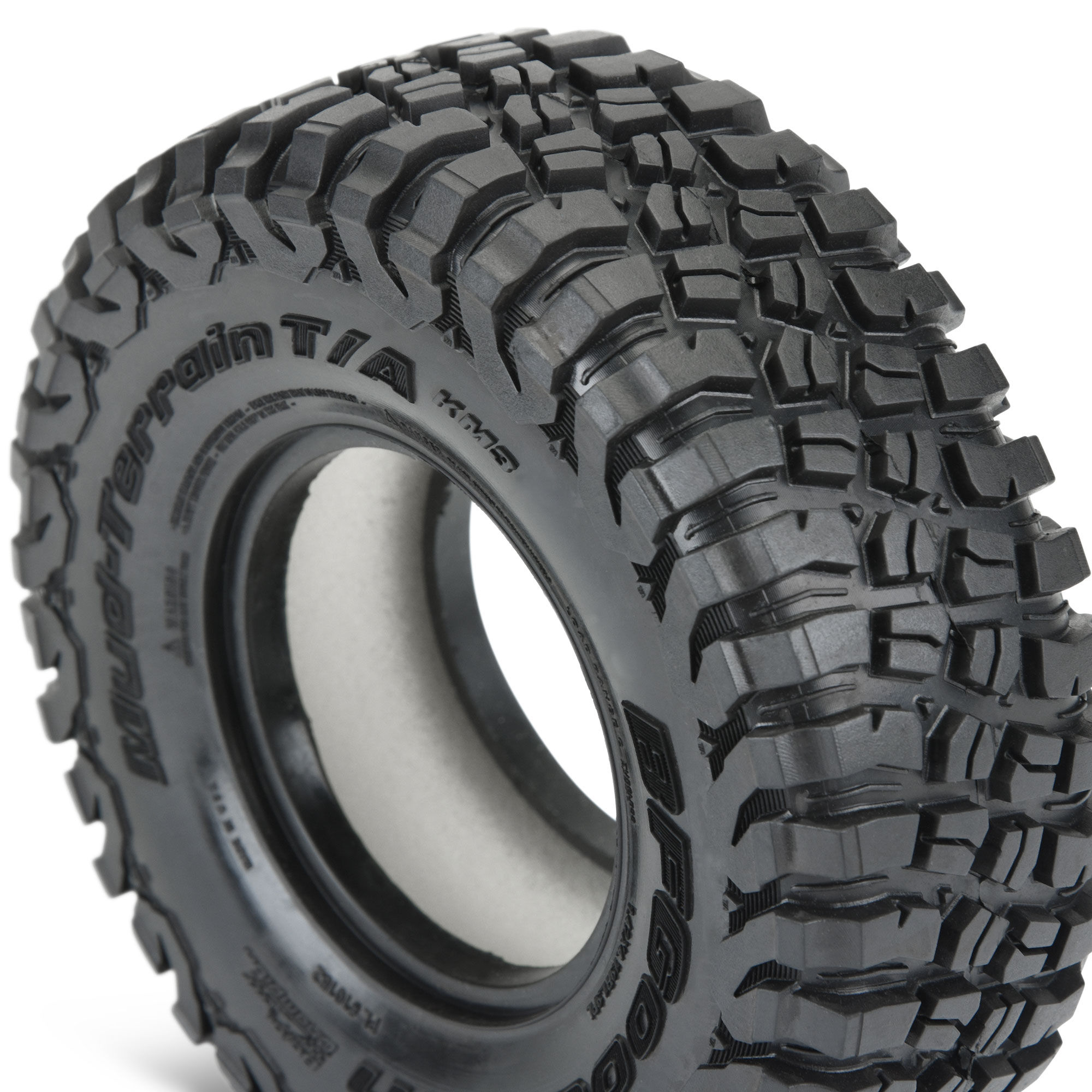 Pro-Line Racing 1/10 Class 1 BFG T/A KM3 Predator F/R 1.9" Crawler Tires (2)