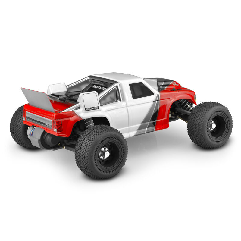 JConcepts, Inc. 1/10 1993 Ford F-150 Clear Body with Spoiler: Rustler VXL