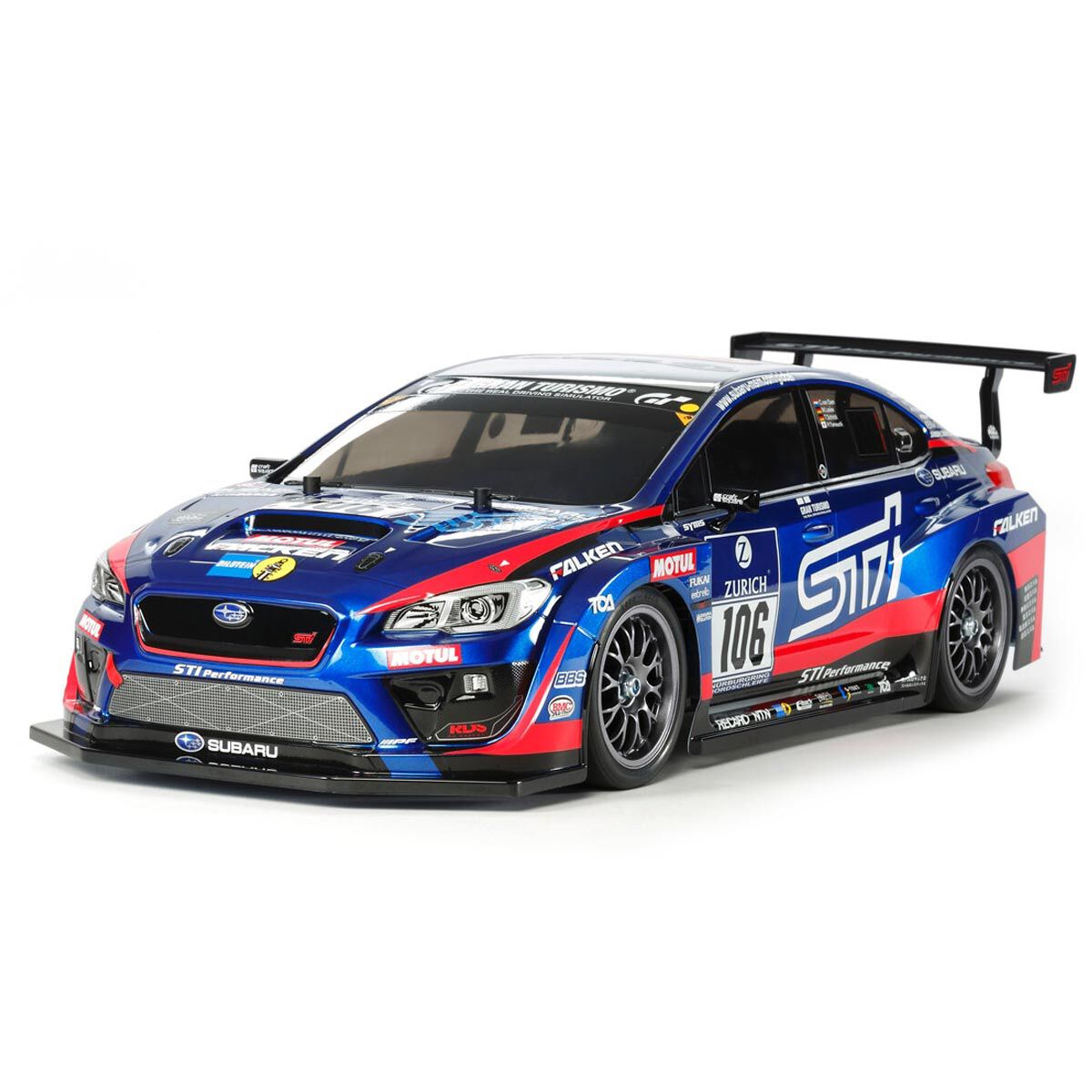 Tamiya 1/10 Subaru WRX STI 24-Hour Nurburgring TT-02 4x4 On-Road Touring Kit
