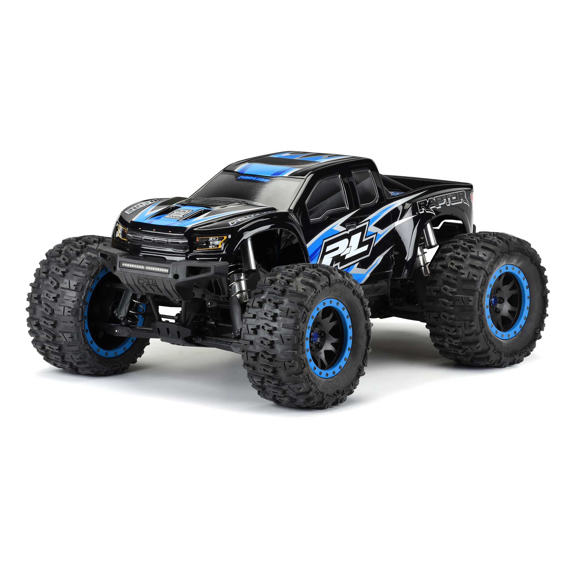 Pro-Line Racing 1/5 Pre-Cut 2017 Ford F-150 Raptor Tough-Color Black Body: X-MAXX