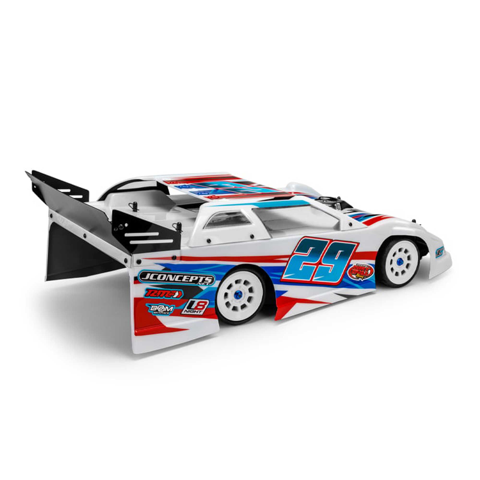 JConcepts, Inc. 1/10 L8 Night G3 Speedway Body, Decked With Rear Spoiler