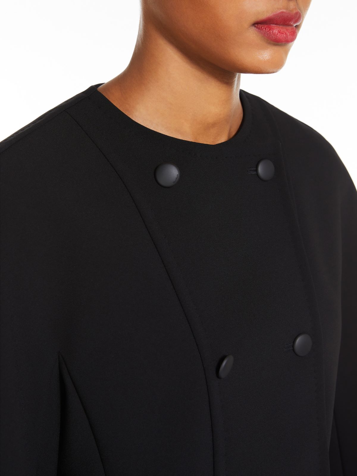 MAX MARA Fitted jacket in stretch fabric