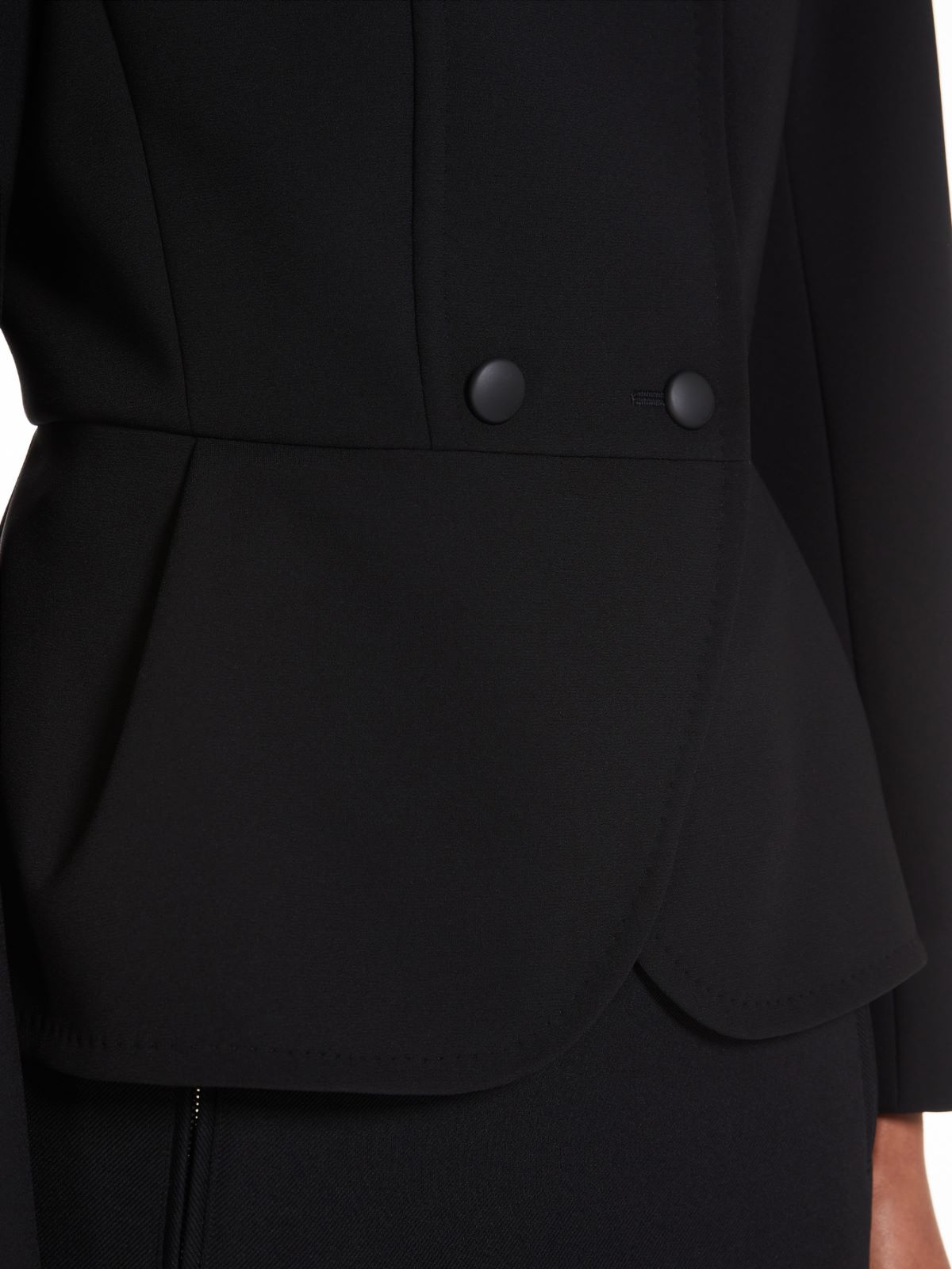 MAX MARA Fitted jacket in stretch fabric