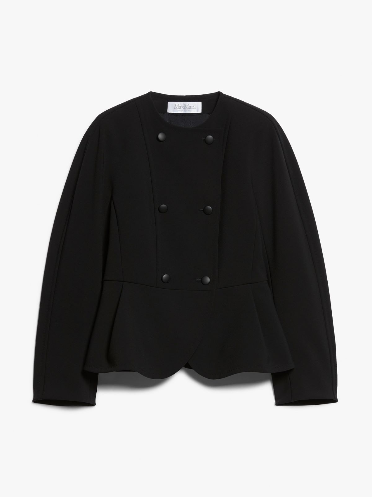 MAX MARA Fitted jacket in stretch fabric