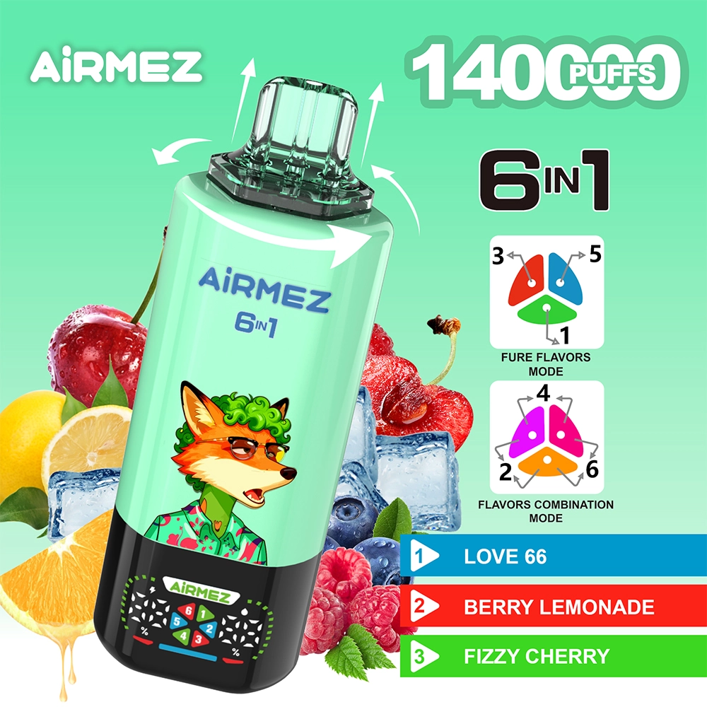 【New Arrive】Airmez 140000 Puffs 6in1